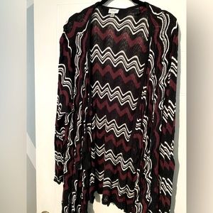 The Avenue Waterfall Cardigan Size 22/24